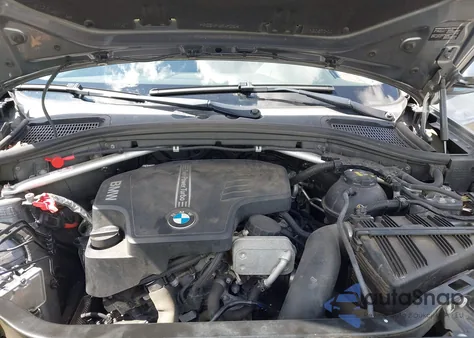 2015 BMW X3 xDrive28I из США, поврежденный, VIN 5UXWX9C57F0D55503